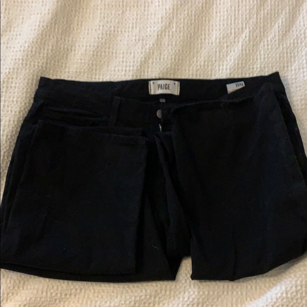 Men’s black cotton pants